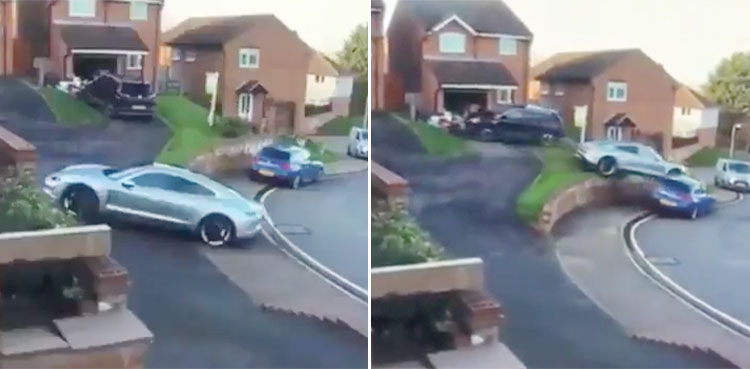car, parking failure, viral video