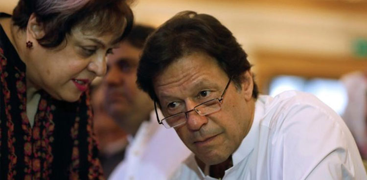 shireen mazari pm imran khan