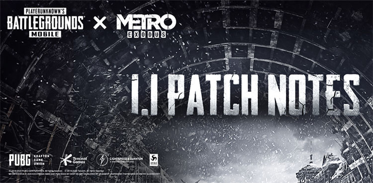 PUBG, update, patch 1.1