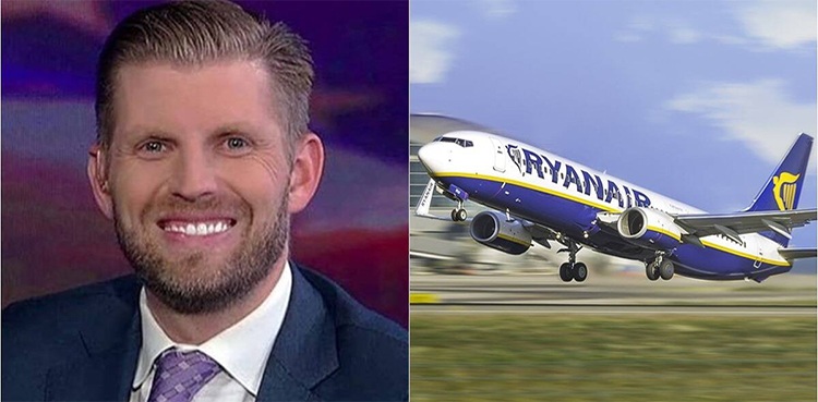 Eric Trump, Donald Trump, Melania Trump, US election 2020, Ryanair