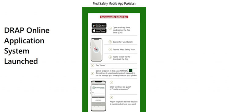 DRAP online application system