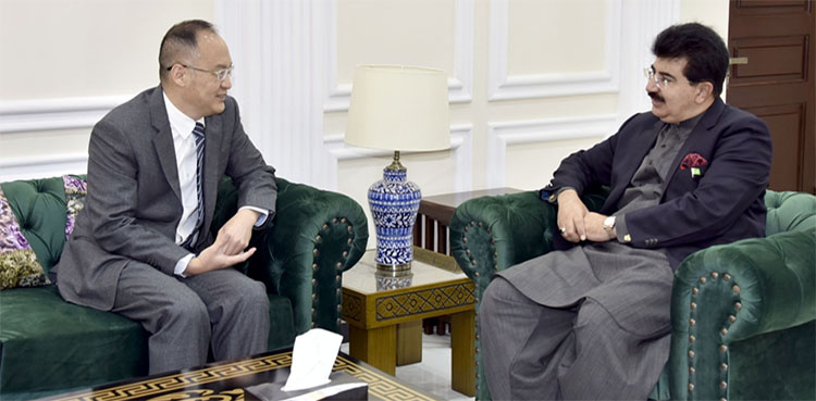 China, CPEC, Chairman Senate Sadiq Sanjrani, ambassador