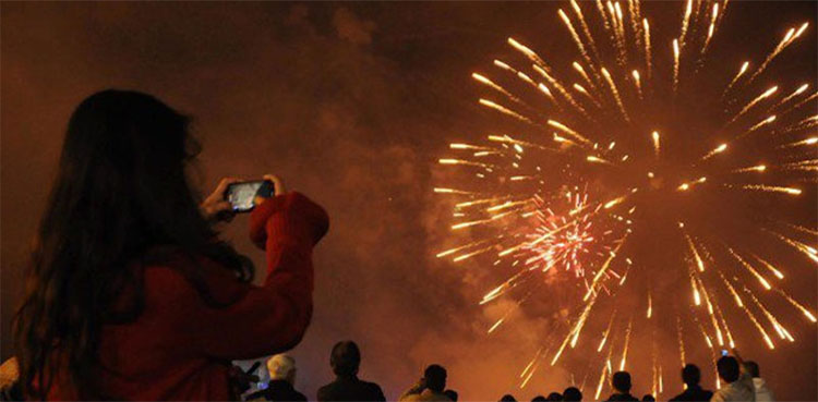 new year eve, Karachi commissioner, aerial firing