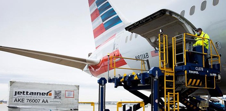 airline vaccine airlift