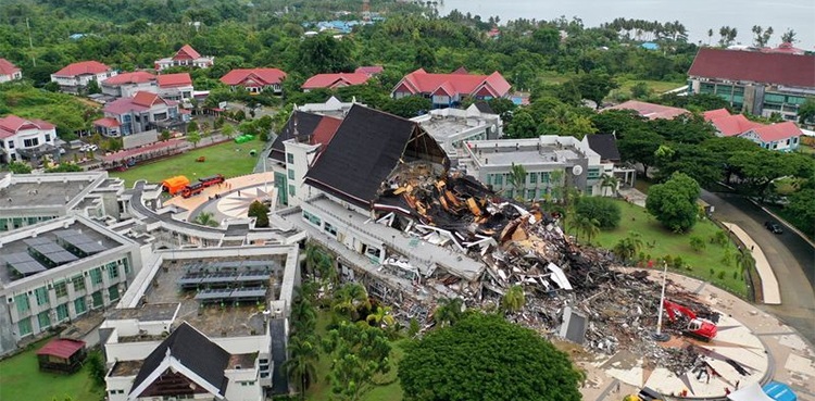 indonesia earthquake aftershock search
