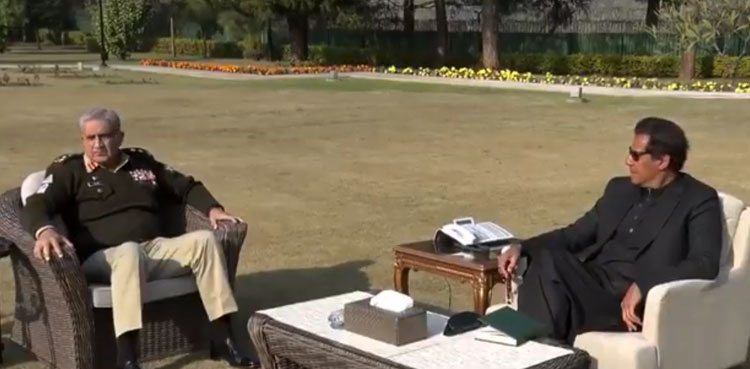 PM Imran COAS Bajwa