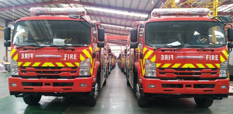 Lahore Hafeez Centre fire, doused