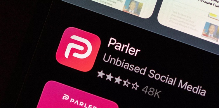 Apple parler social media app