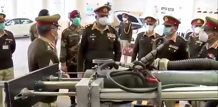 COAS Bajwa logistic installations