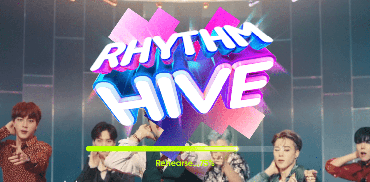 rhythm hive mobile game