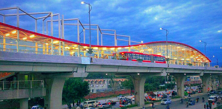 Metro bus service Rawalpindi Test
