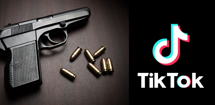 Youth arrested TikTok videos arms