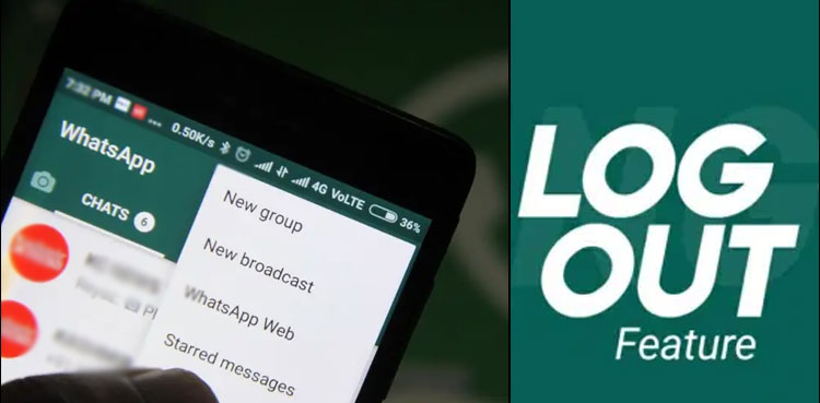 WhatsApp logout feature multi-device support