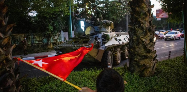 un myanmar harsh response protesters coup