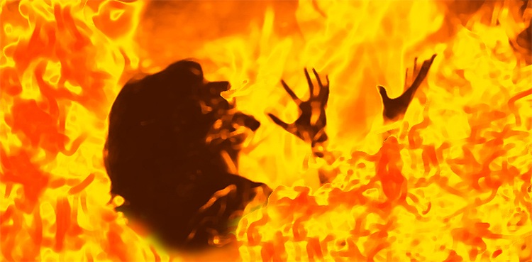 Children burnt to death, DI Khan, house fire