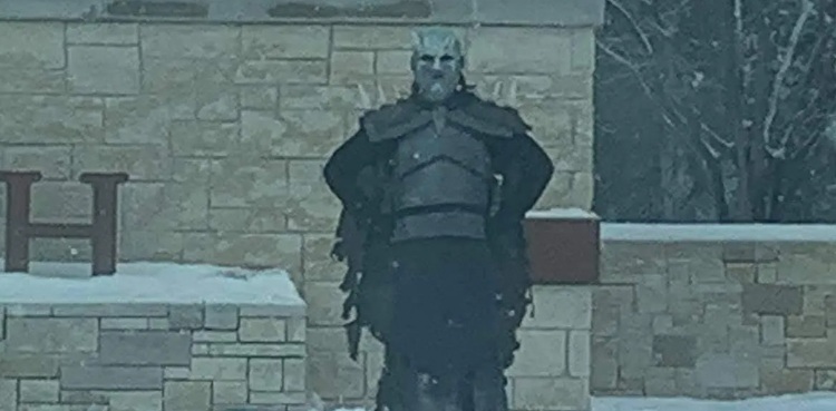'Night King' from 'Game of Thrones' pops up in Austin