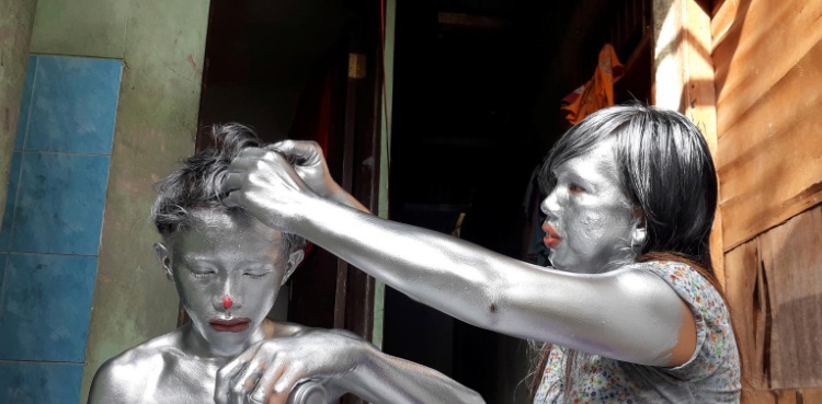Indonesia silver people