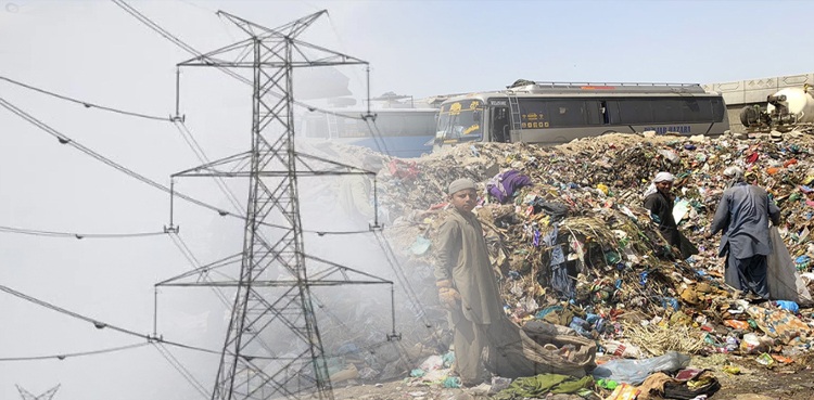 karachi, garbage, waste, electricity