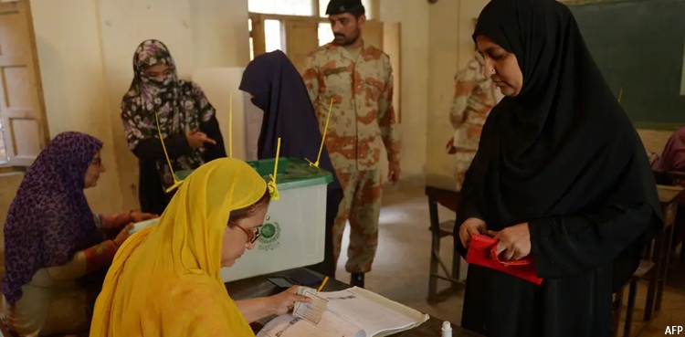 Women Polling Station
