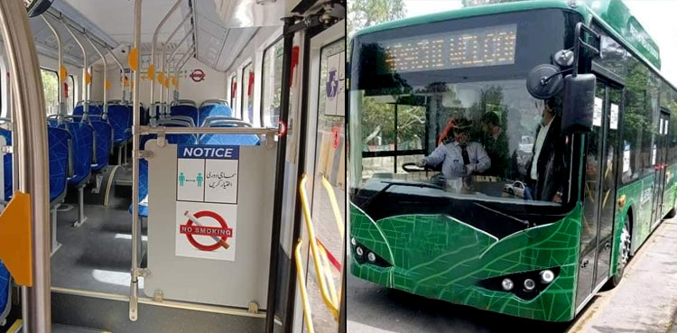 Karachi fare electric buses