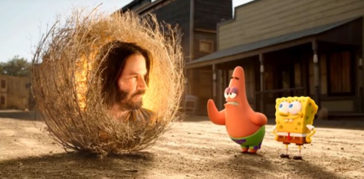 Keanu Reeves, Spongebob Squarepants