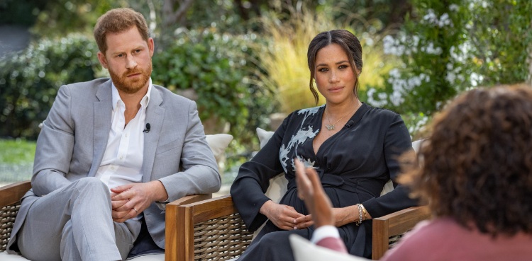 Meghan accuses the royals of racism in explosive Oprah interview
