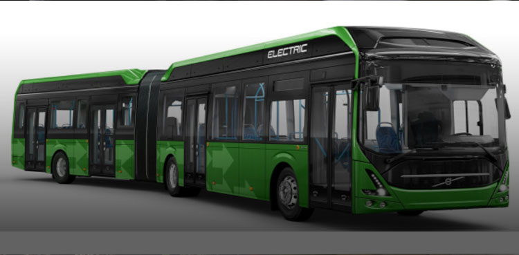 Green line buses BRT
