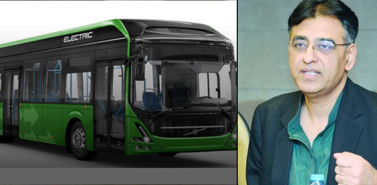 Karachi Greenline BRT Asad Umar