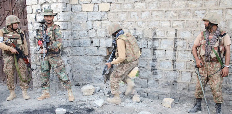 Four terrorists Waziristan