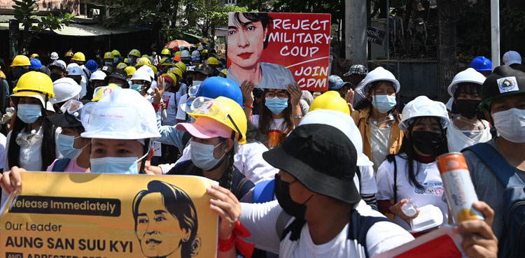 Suu Kyi Myanmar coup lobbyist