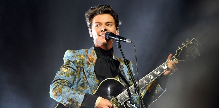 Harry Styles at ivor novellos awards