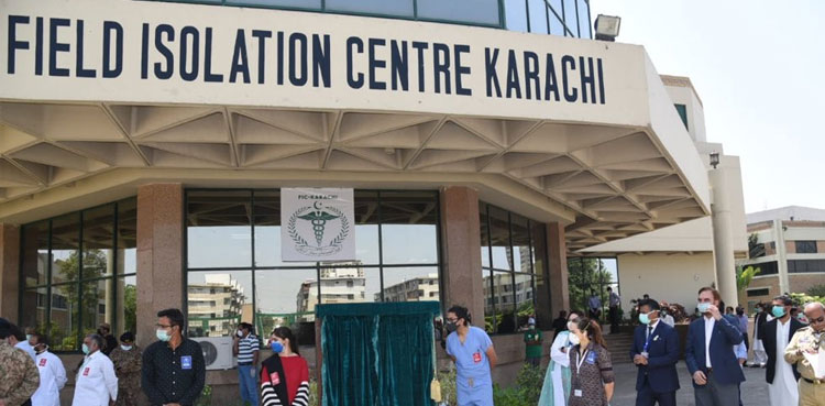 Field isolation centre Karachi