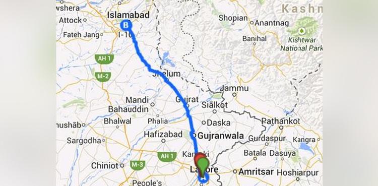 map pia lahore islamabad flights