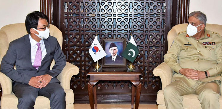 COAS Bajwa South Korea