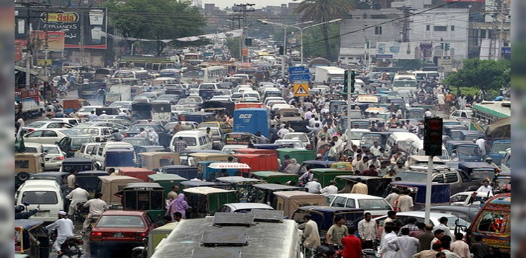Karachi Heavy Traffic