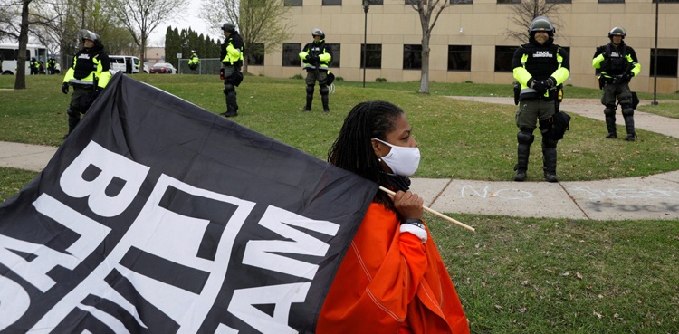 police minnesota officer black man killing protests