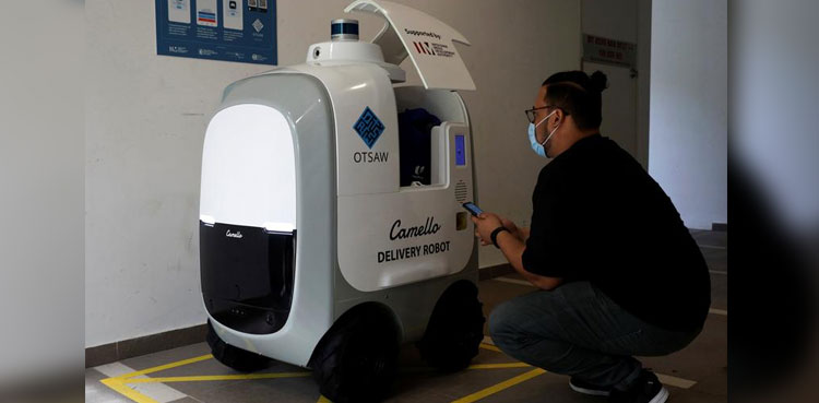 singapore milk robots home deliveries