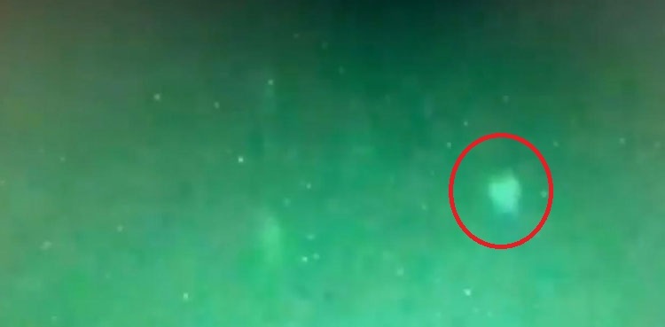 UFO Flying Near Warship