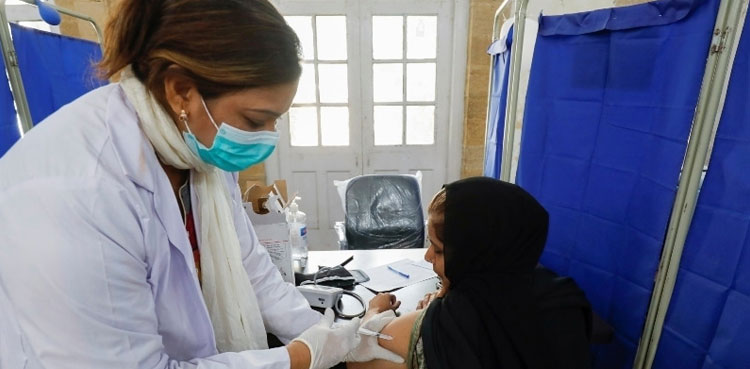Sindh covid-19 vaccination, one million
