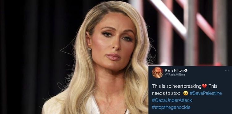 Paris Hilton, pro-Palestine