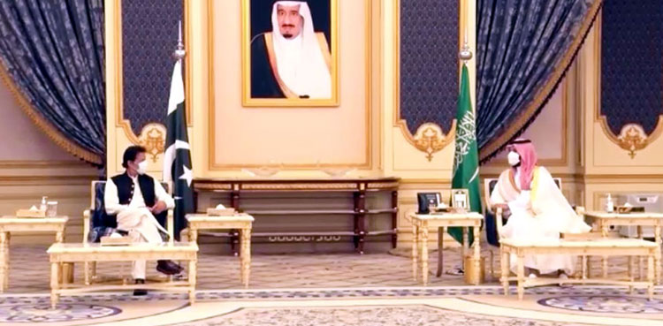 pm imran khan saudi arabia saudi crown prince