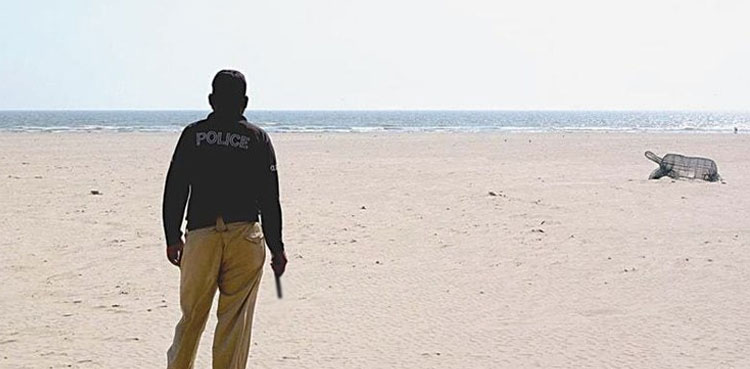 Karachi Seaview beach Close