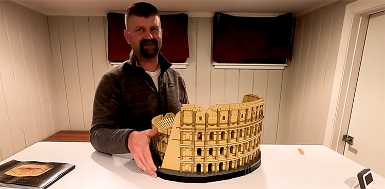 Guinness World Record, Lego, colosseum,