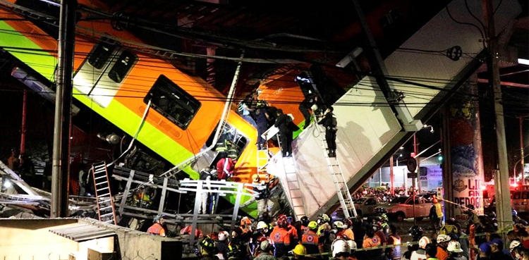 train road accident mexico