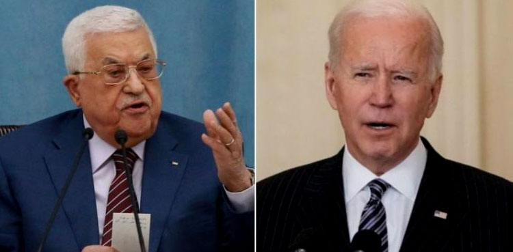 Joe Biden Mahmod Abbas