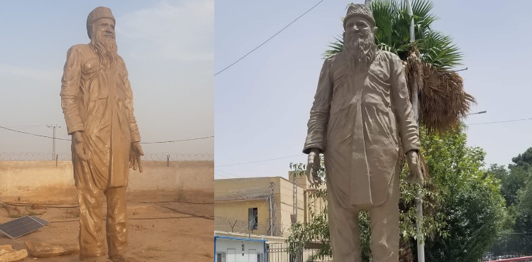 Abdul Sattar Edhi Statue