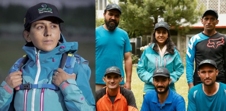 Samina baig, k2