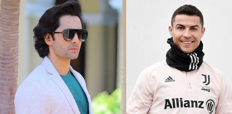 Danish Taimoor, Cristiano Ronaldo