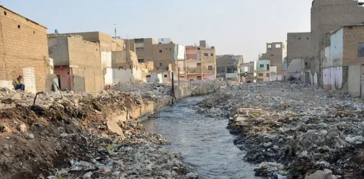 Karachi rainwater storms