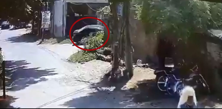 Lahore blast CCTV footage